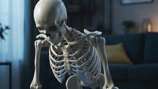 Skeleton cold water