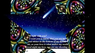 Good night my love, you are my shooting star, i love you very much! [Message] [Quotes and Poems]