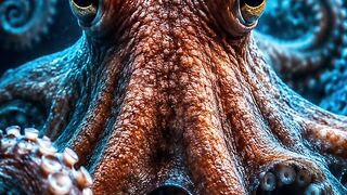 🐙 Você Sabia Que o Polvo Tem 3 Corações e Sangue Azul? 😱