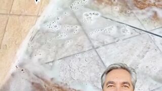 Tire machas dos pisos velhos