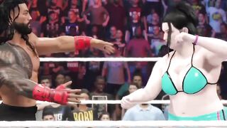 WWE GAMING WOMAN FIGHTING
