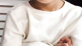 Funny baby singing a asong