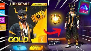 GOLD ROYALE HELPING HUMBLE FOLLOWER GARENAFREE FIRE 60000 DIAMONDS FIRST RECHARGE