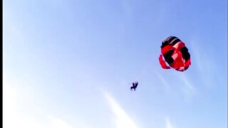 Beauty of paragliding