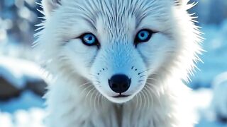 "POV: Arctic Fox Chooses ME in Blizzard! ❄️🦊 (This Connection is UNREAL!)"