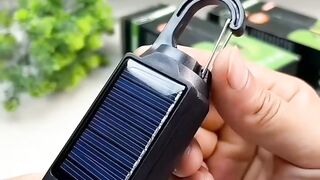 Lâmpada Solar LED Recarregável