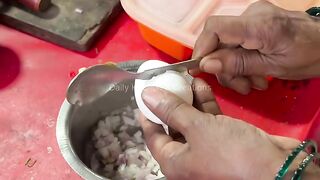 Egg Ponganam or Egg Appe | Indian Street Food  Every street food stall has a story worth telling. ❤️