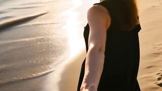 POV: "Holding your hand at sunset on the beach." 💞💖