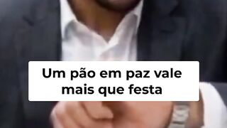 Pão vale mais que festa
