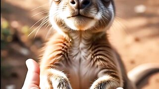 "POV: You Gained a Kangaroo’s Trust… Look at This!🦘✨👐"
