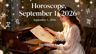 Horoscope for September 1, 2026.