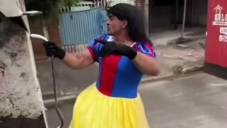 Vida divertida de coletor de lixo