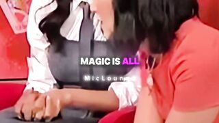 Shin lim slips up mid magic trick