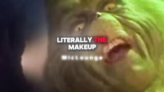 Jim carreys struggles on being the grinch