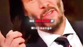 Keanu Reevess heartwarming quote