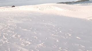 dune skiing