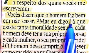 1 Coríntios 7 :1-5 🙌