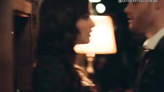 Eda and Serkan kiss. She couldn't resist his charms. ❤️🥰
