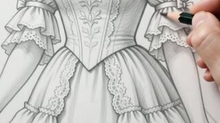 DO LÁPIS À REALIDADE ✏️✨ O Vestido Ganhou Vida! 👗😍 2