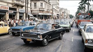 1970s cars in Rio de Janeiro, Brazil