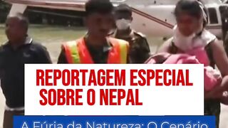A Fúria da Natureza: O Cenário de Destruição e o Drama dos Sobreviventes após Enchente Devastadora no Nepal