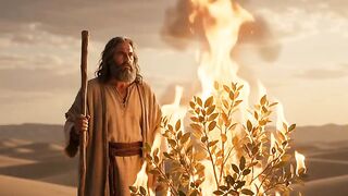 How did the bush burn without burning up? The Exodus 3 mystery! #BurningBush #BibleStories