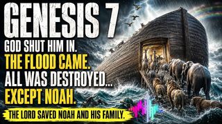 🔥 Noah's Ark and the Great Flood (KJV 1611 Audio Bible) | Copyright-Free Scripture