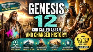 GENESIS 12 KJV 1611 | God Calls Abram and Changes History Forever 🌍 Audio Bible