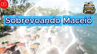 MACEIÓ DO ALTO É OUTRO NÍVEL! 😱🌊 Voo de Drone pelas Praias de Alagoas