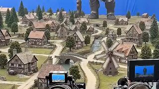 The Giant Movie Set That Nobody Ever Built 🗿🎬 #shorts