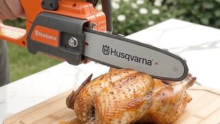 Husqvarna vs Peru Assado 🍗🔊