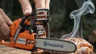 Mini Chainsaw vs. Roast Lamb 🍖🔊