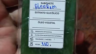 Sabonete artesanal alecrim