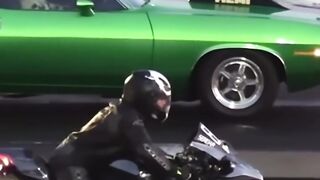 H2r Kawasaki vs muscle car