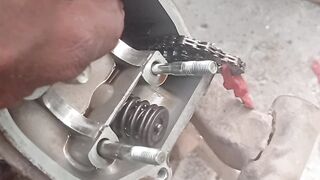 Guia do cabeçote da escoolter 4tmp GY6