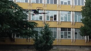 flight of a drone