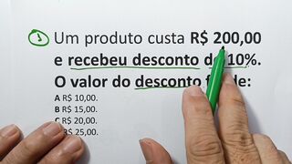 Resolução de questões de Matemática Básica