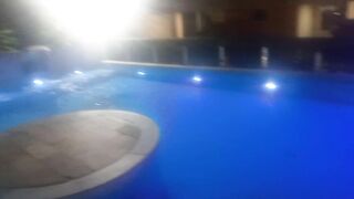 Piscina limpa agua perfeita