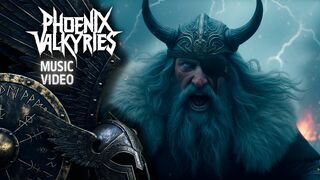 PHOENIX VALKYRIES - The Weight of the Allfather  (ODIN THEME) - Epic Power Metal | AI MUSIC VIDEO