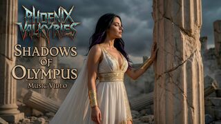 Phoenix Valkyries - Shadows of Olympus (Power Metal Official AI Music Video)