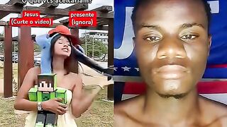 Você quer aceitar Jesus ou presente?🤣