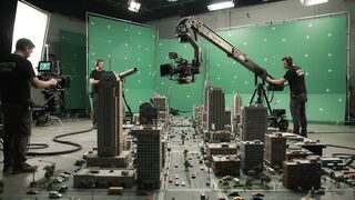FILMAKING MINIATURE TSUNAMI WAVE