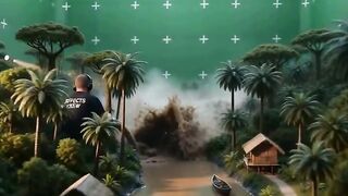 Filmmaking Amazon Flood Practical Effects