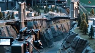 Filmmaking Bridge Collapse Practical Effects Setup 1
