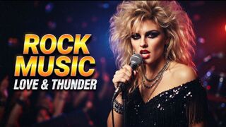 ⚡ LOVE & THUNDER | Powerful 80s Hard Rock Anthem 🔥