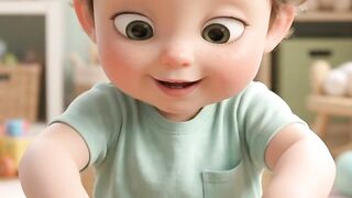 BABY BLEND BLUE COLOR AND GREEN