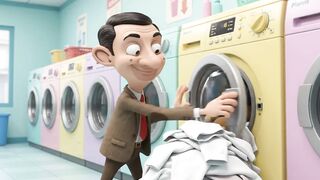 Bean-Inspired Laundry Disaster 😂 | Funniest 3D Cartoon Comedy | ToonVerse