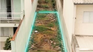Você teria coragem de comprar um terreno tão estreito que praticamente todo mundo dizia que uma casa jamais caberia aqui?