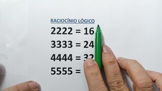 Resolução de questões de Raciocínio Lógico