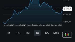 Brasílian Stock Market Chart